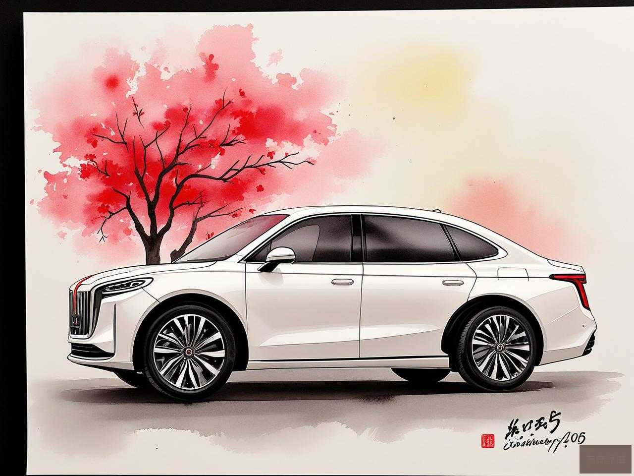 2025年红旗白玉兰定制版