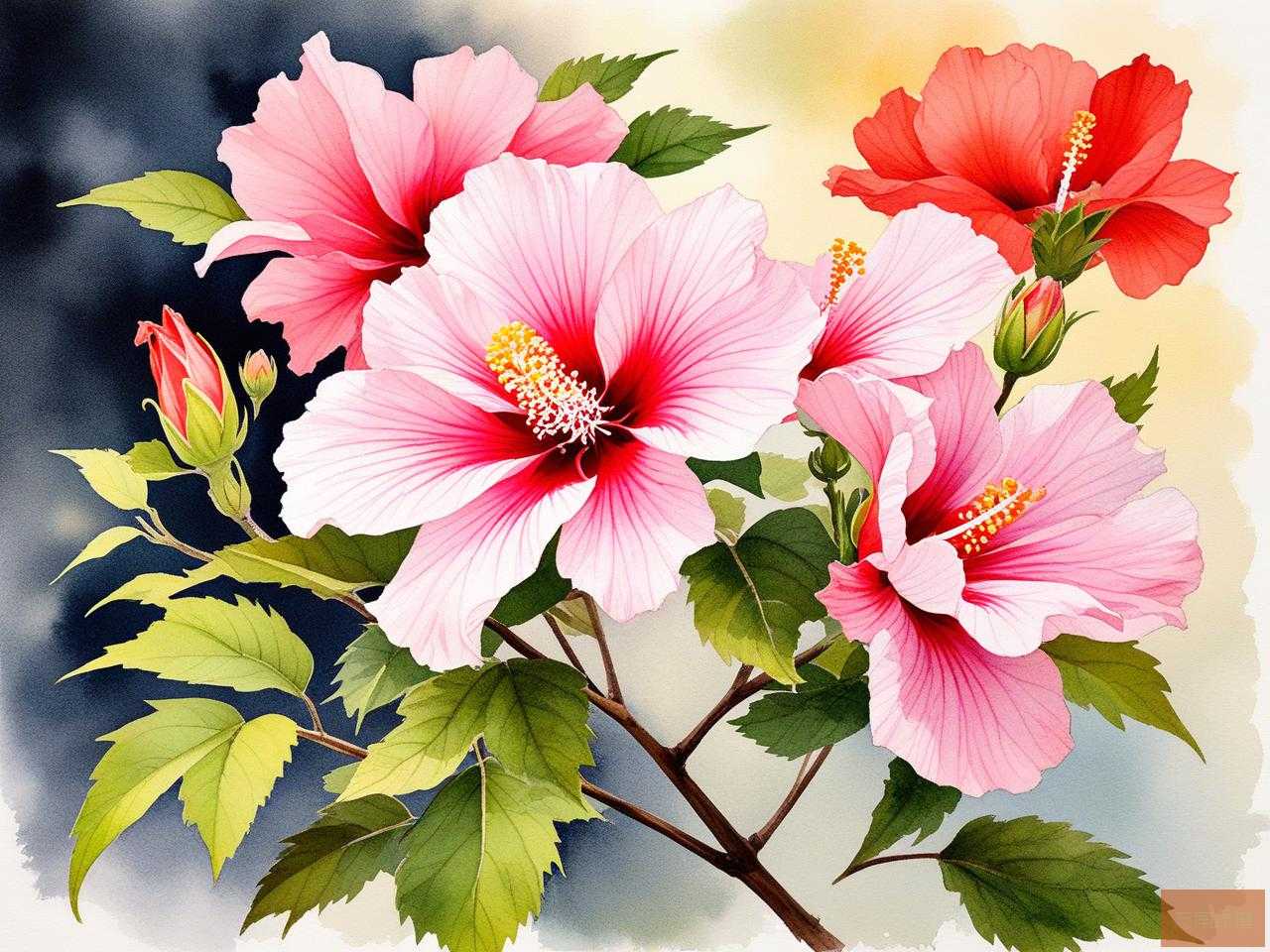 2025年芙蓉花雄蕊的数量