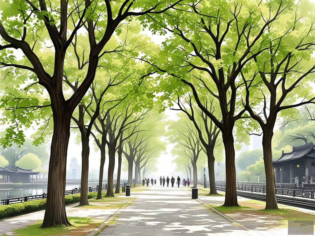 2025年南京梧桐树的寓意