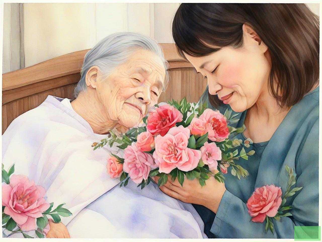 看望临终病人送什么花