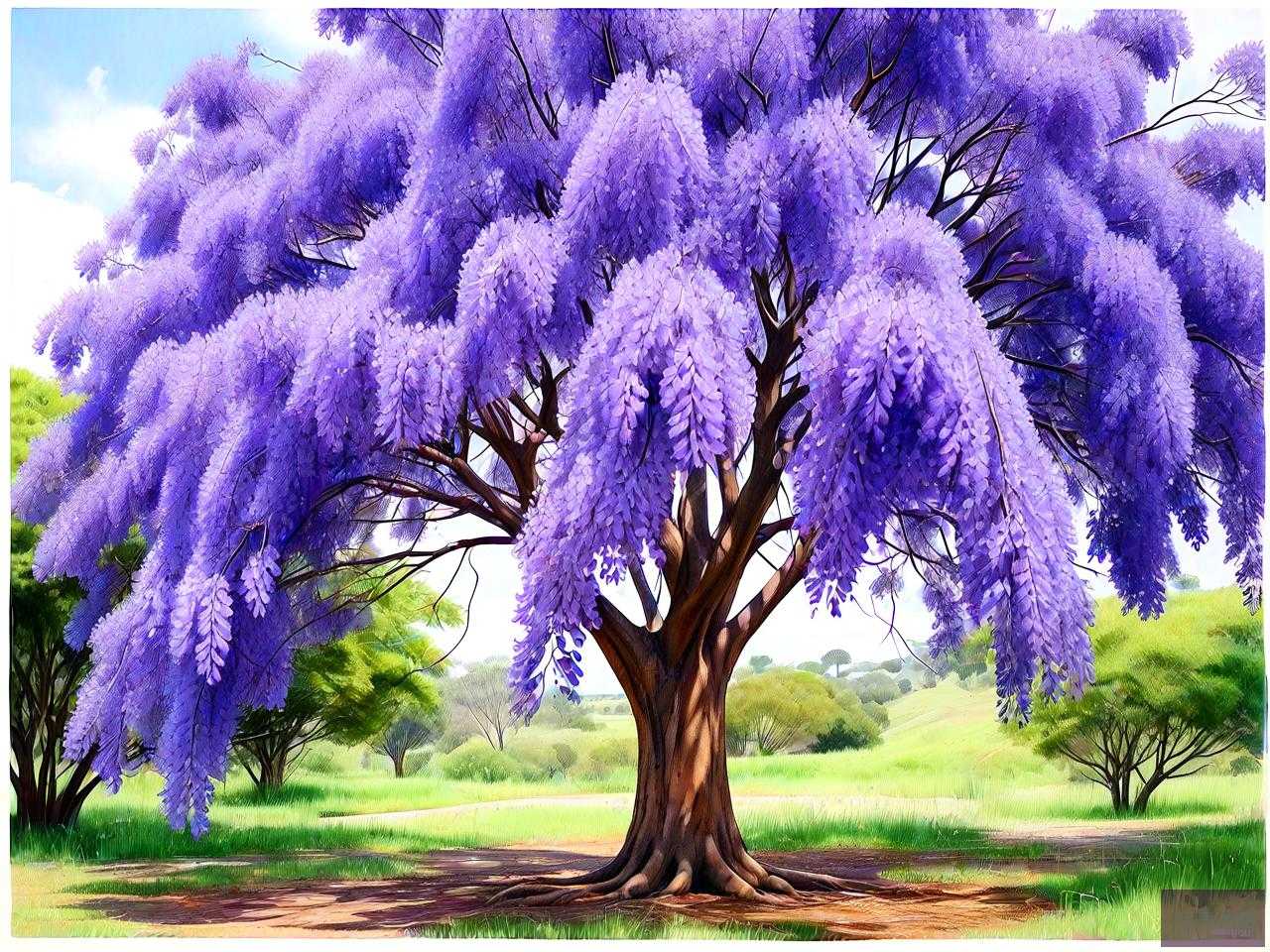20公分的蓝花楹价格