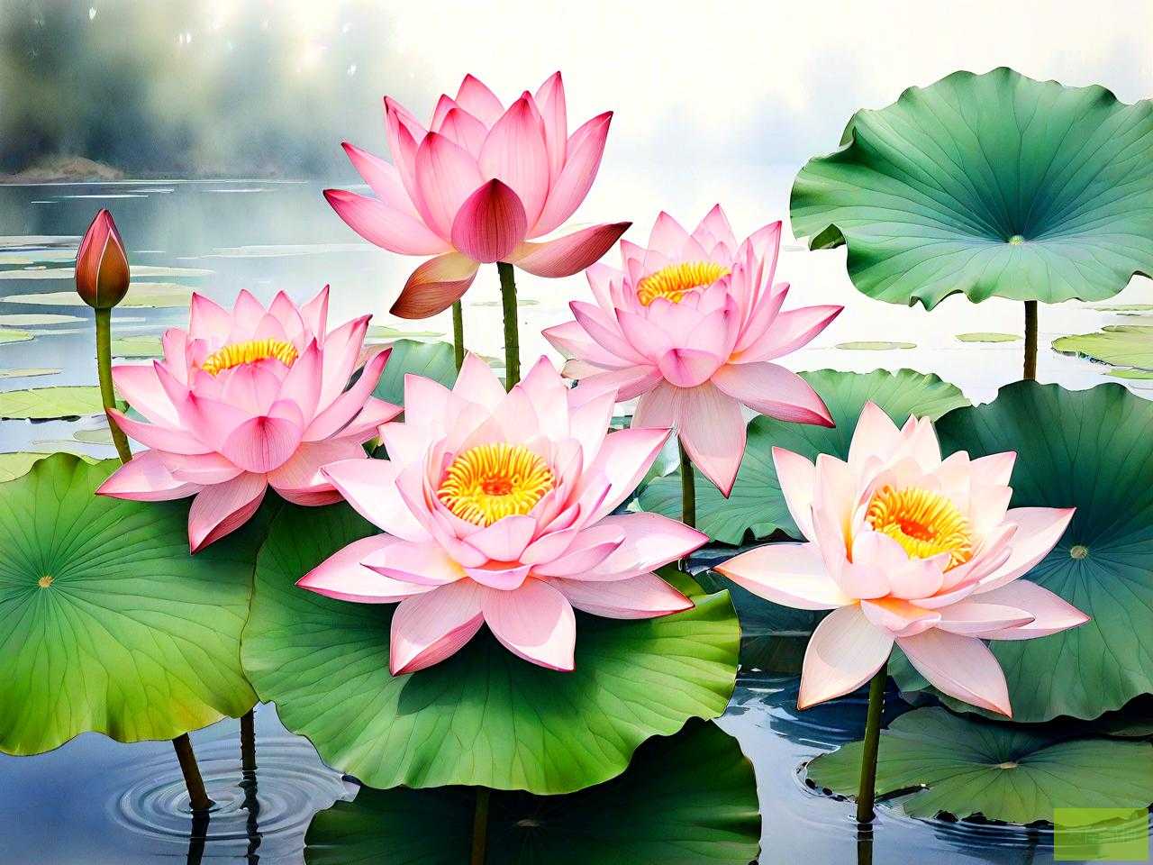 爱莲说各种花象征意义