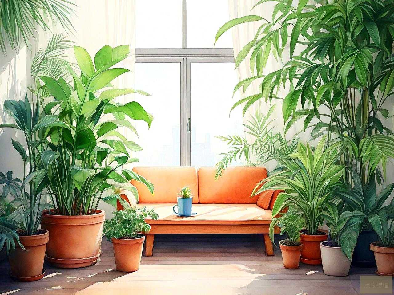 除甲醛净化空气的植物