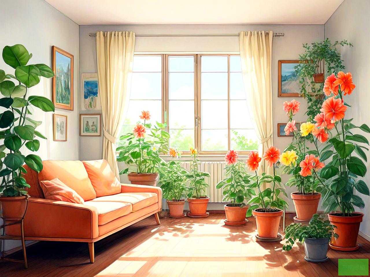 夏天室内养什么花最好
