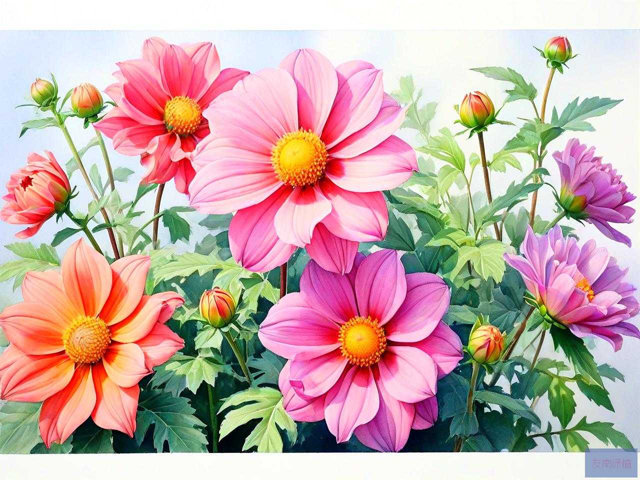 中午开的花都有什么花