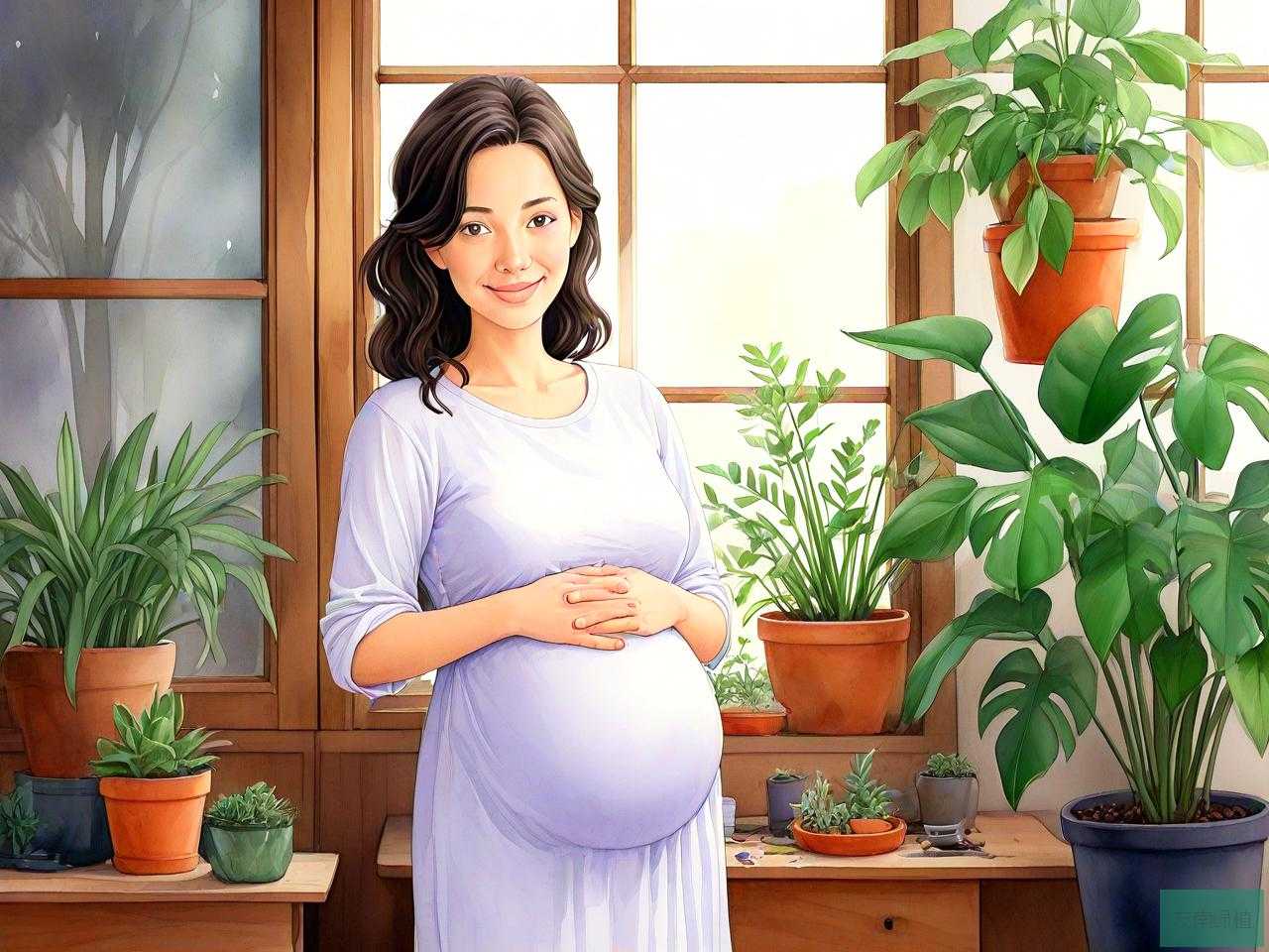 孕妇屋里放什么植物好