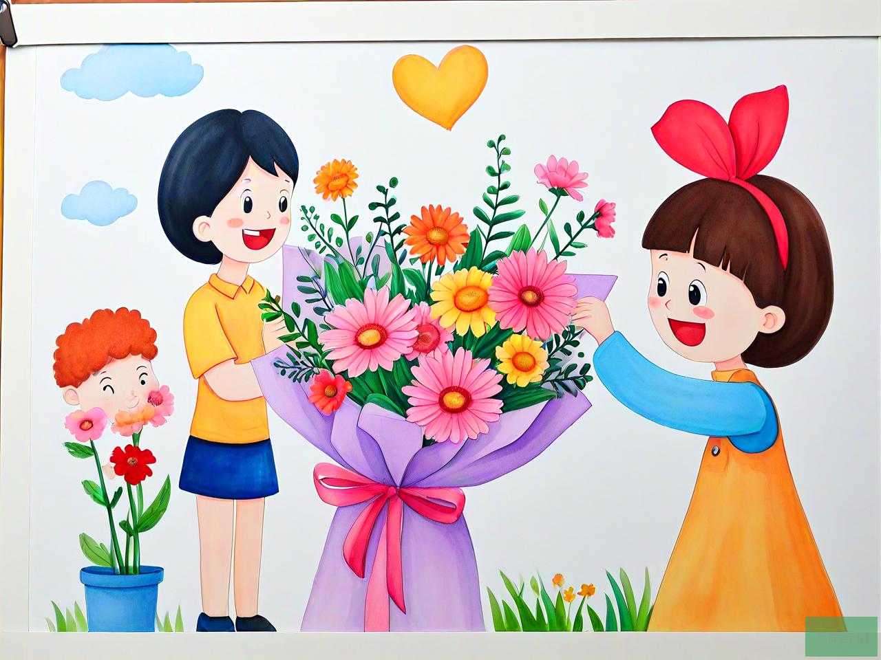 小学生教师节送什么花