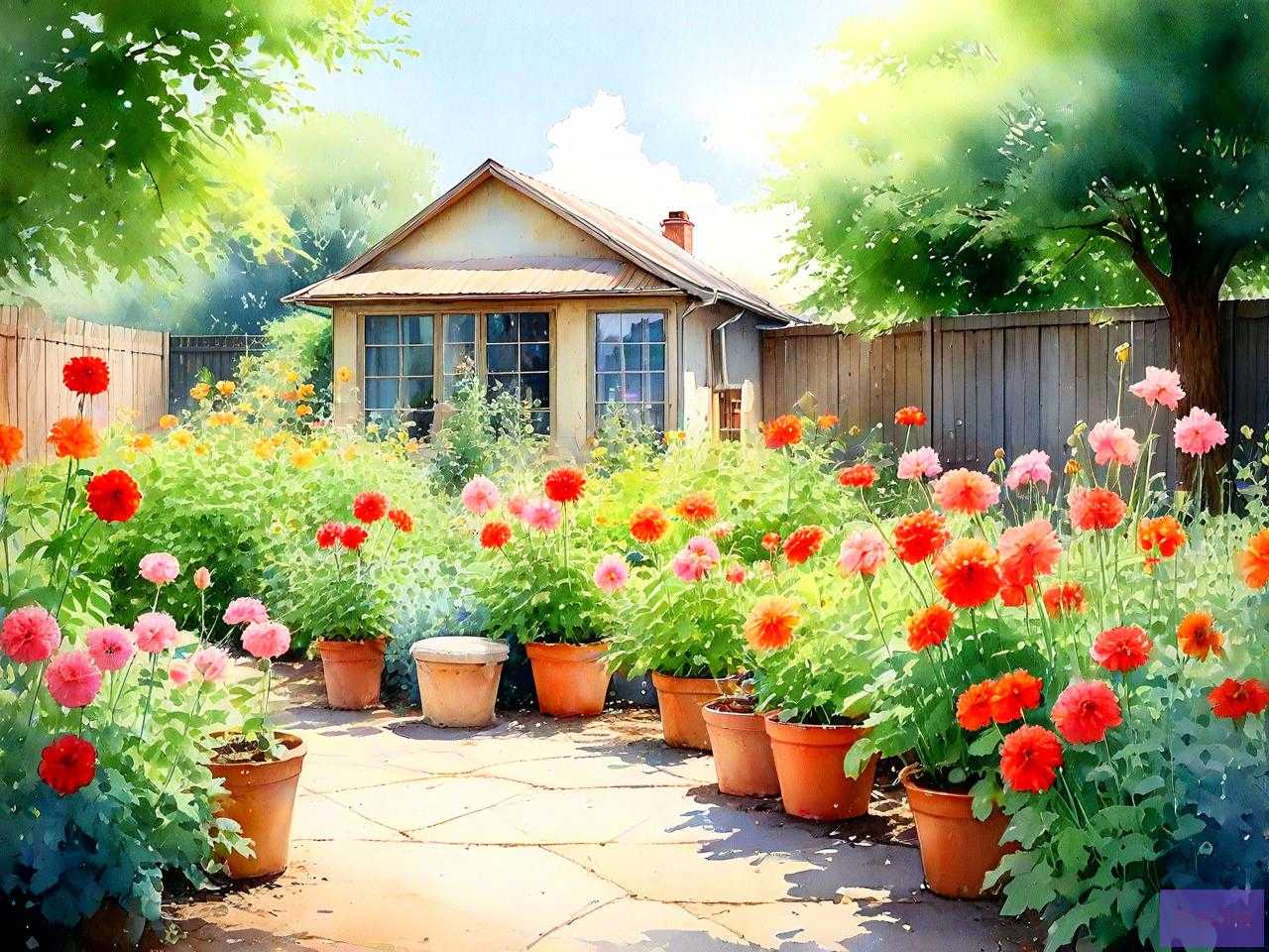 夏天庭院适合种什么花