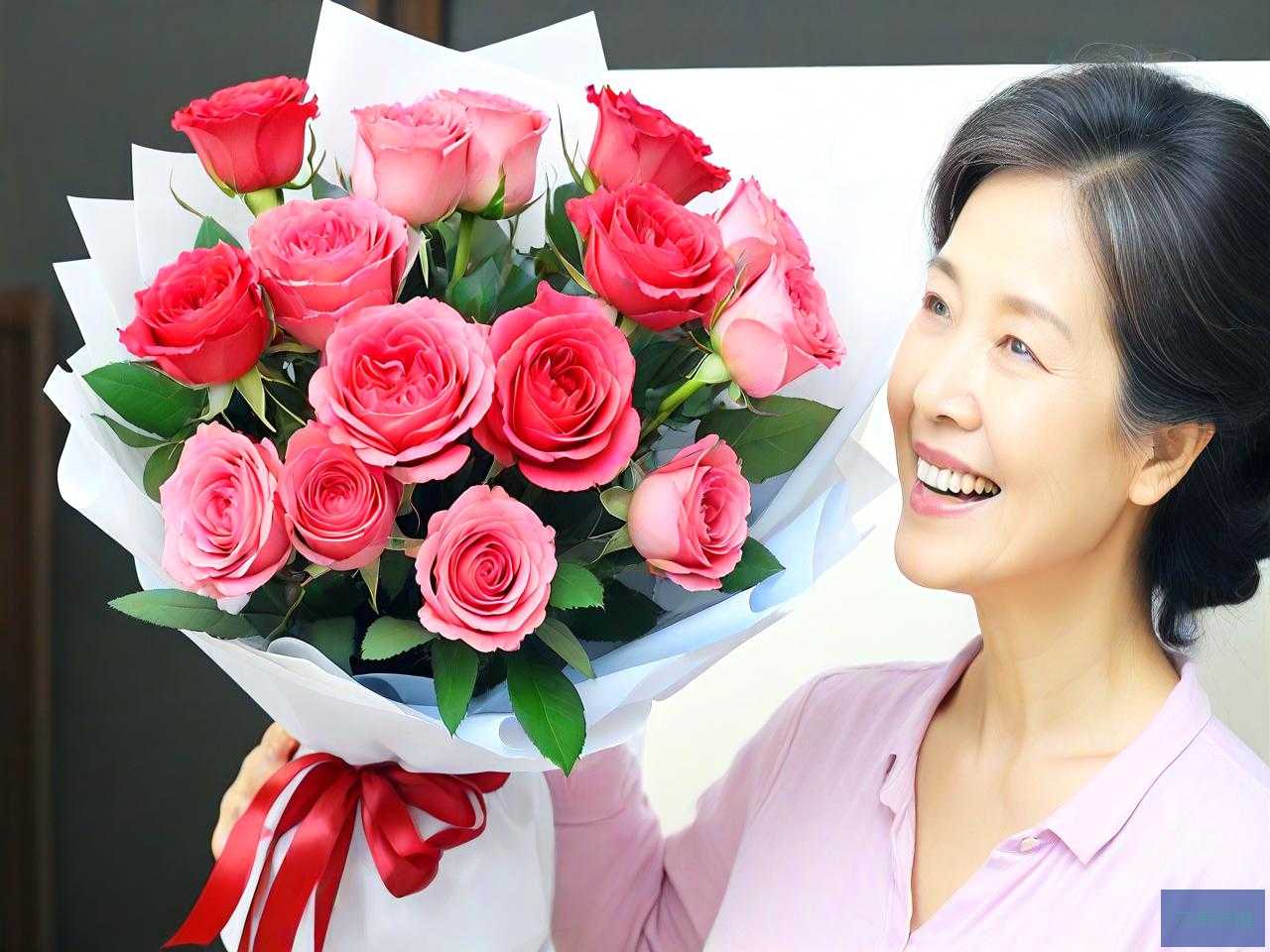 送给女朋友的妈妈鲜花