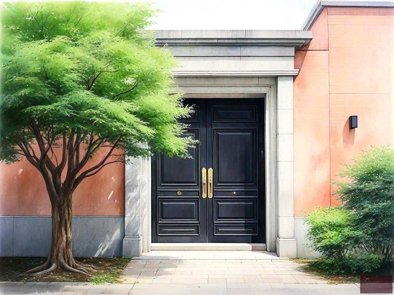 大门口栽什么树能招财