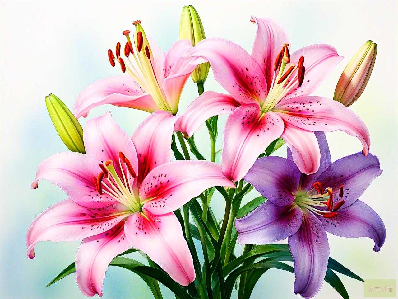 百合花的颜色有多少种