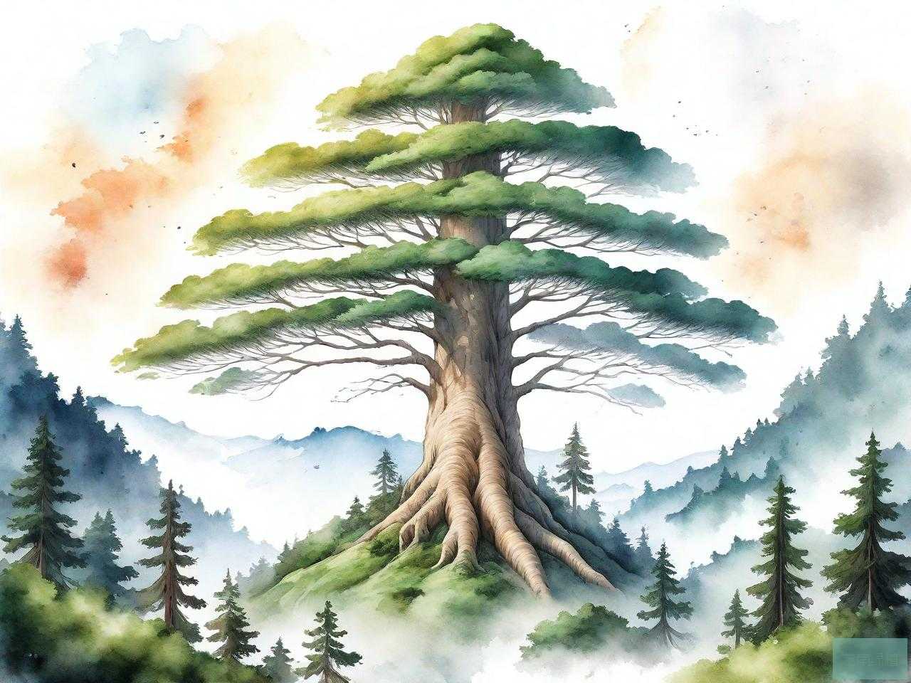 世界上最高大的十棵树