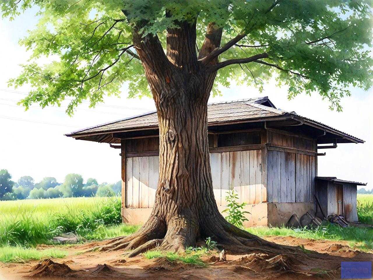 屋后西北角种什么树好