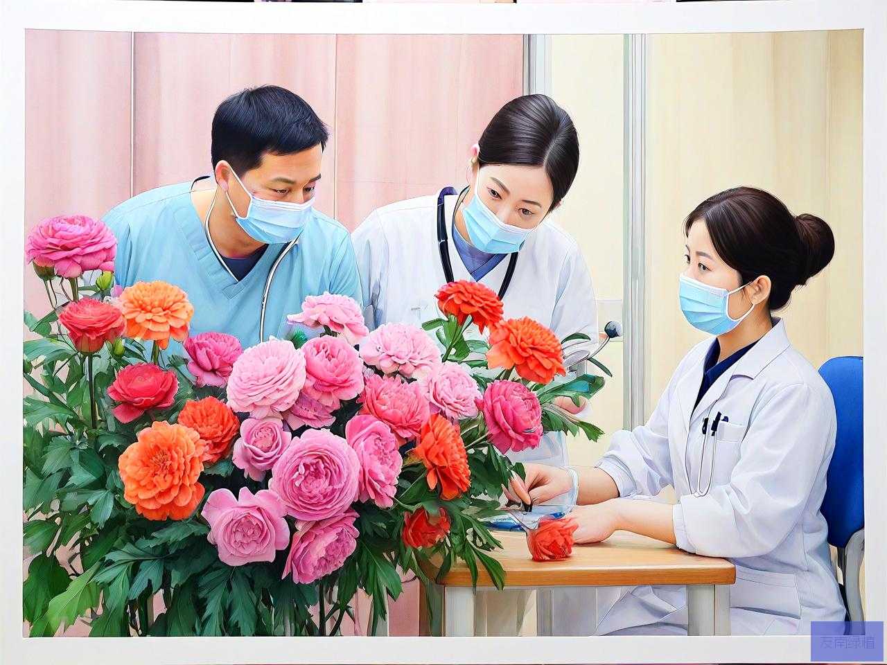 医院看病人买什么花好
