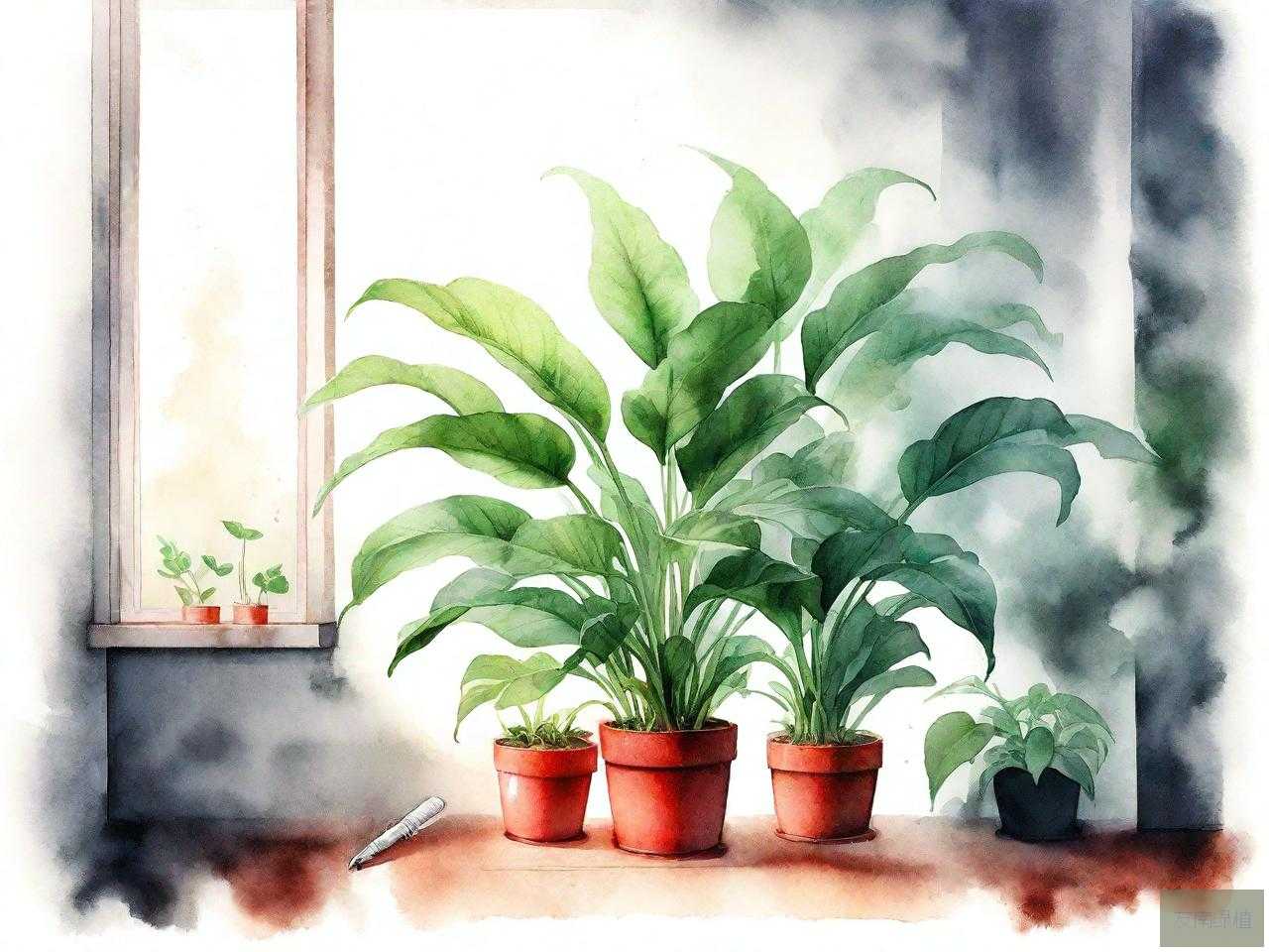 室内吸烟养什么植物好