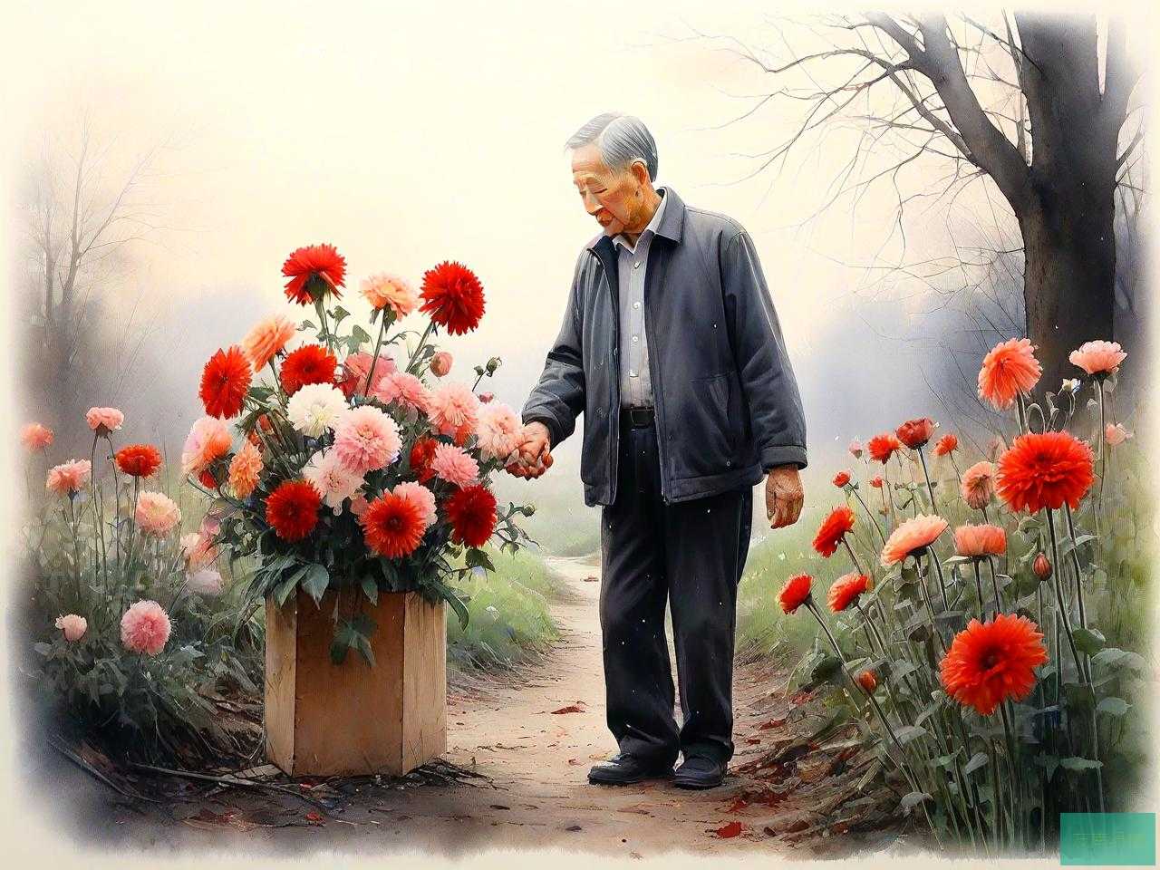 送逝去的父亲送什么花