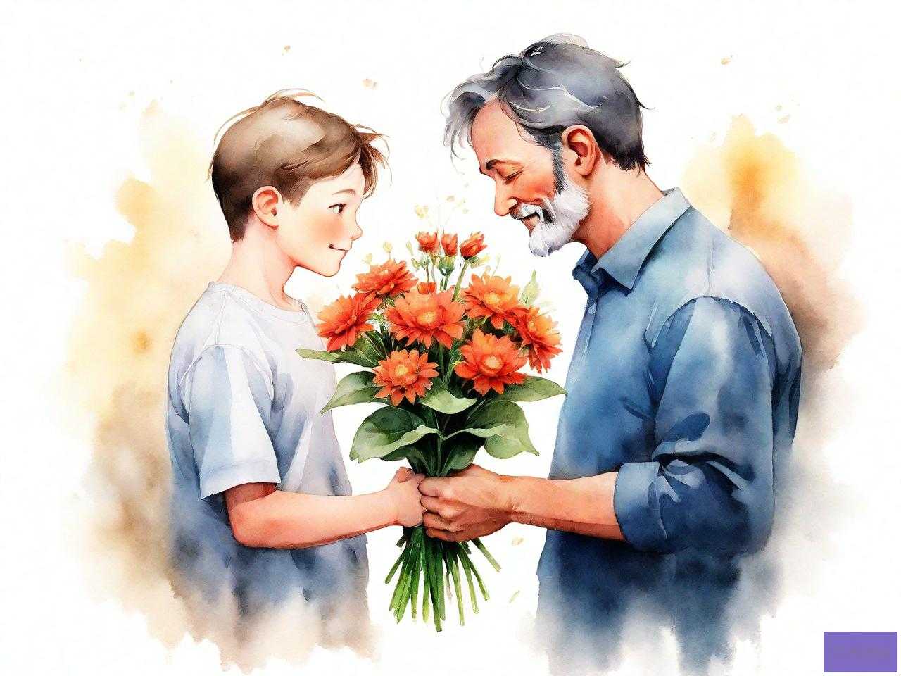 给父亲送花送什么花好