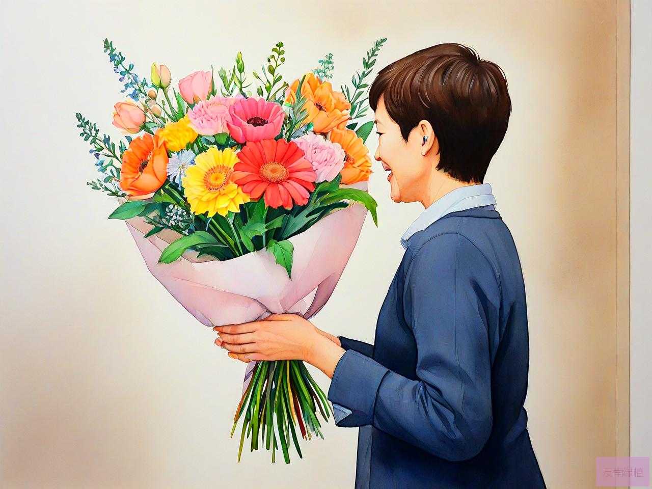 家长送老师花送什么花