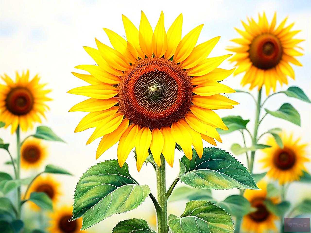 向日葵花语及代表意义