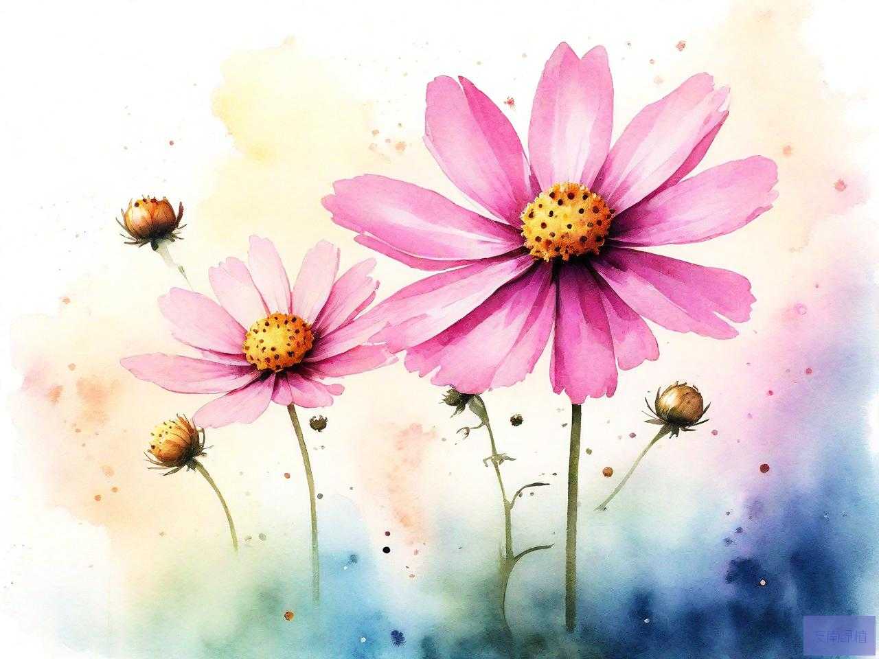 大波斯菊 花语
