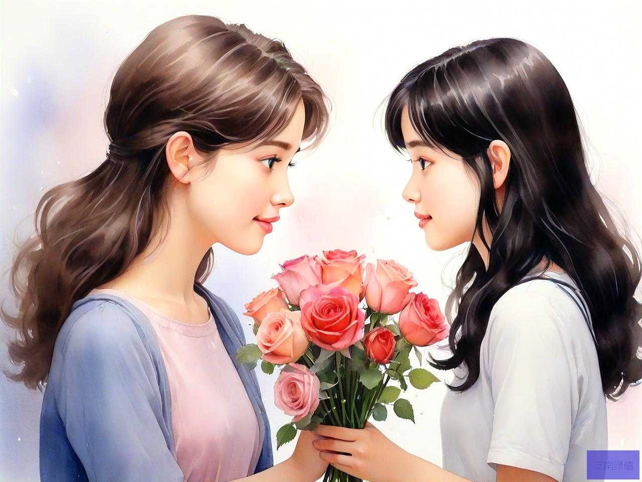 女生送女生什么花合适