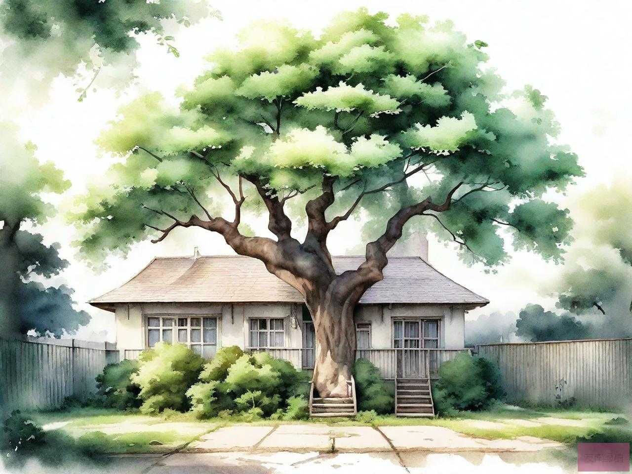 家里不能种槐树