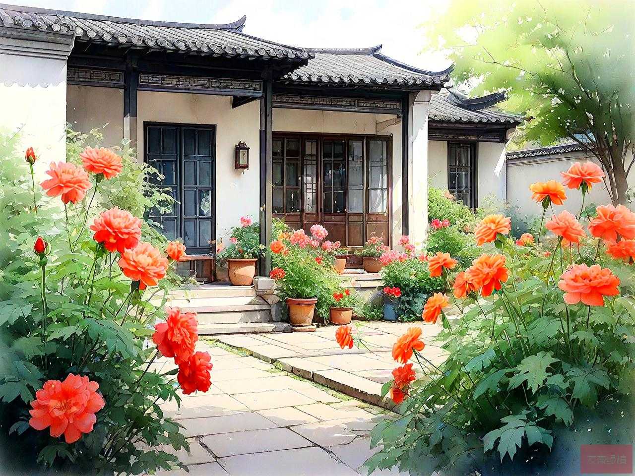 广东庭院适合种什么花