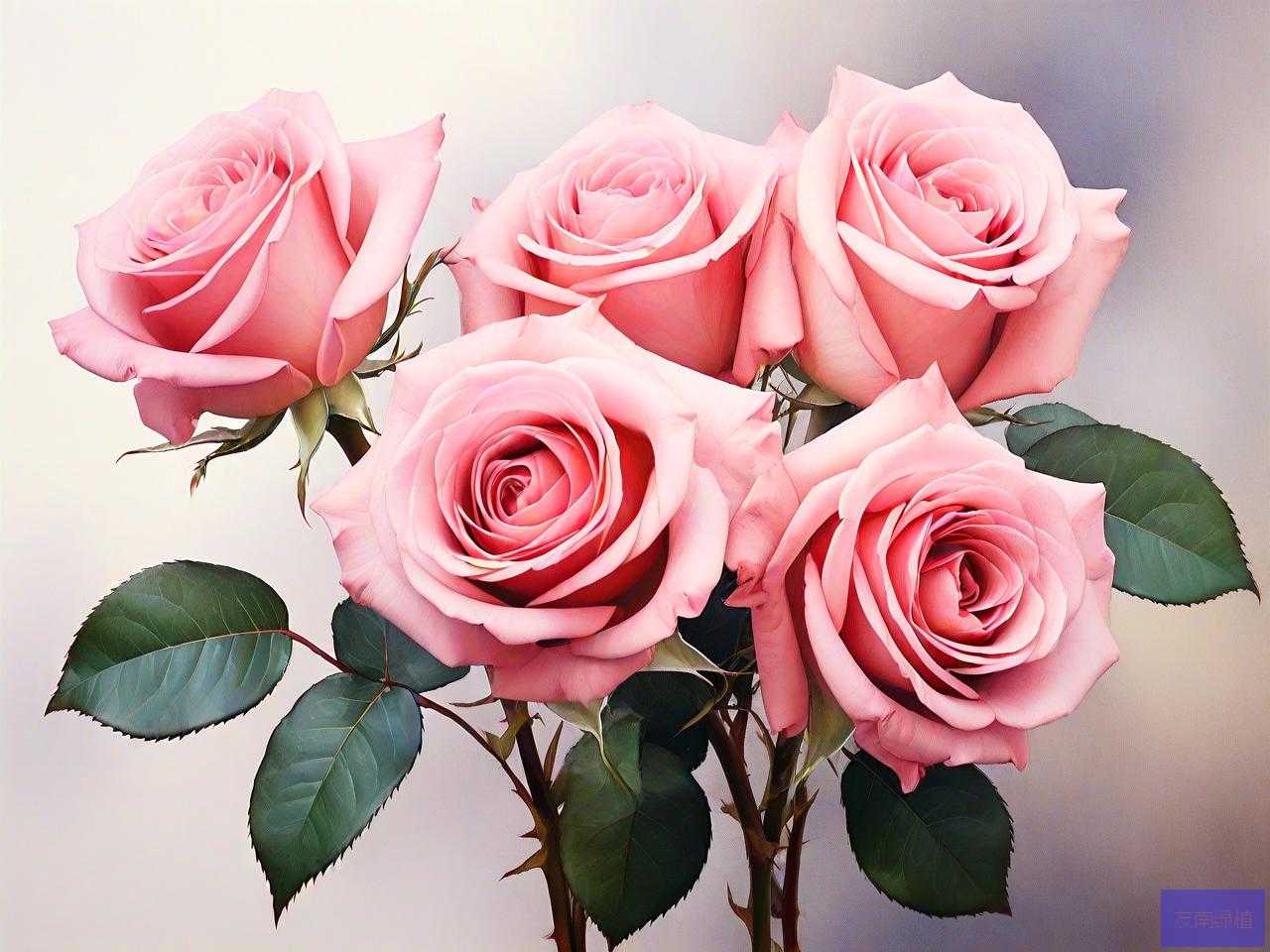 粉玫瑰花的花语和寓意