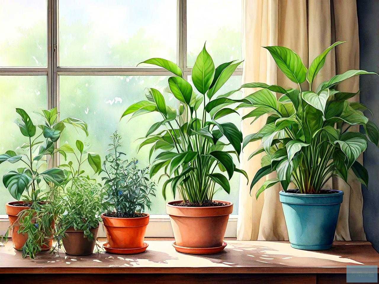 净化空气放室内的植物