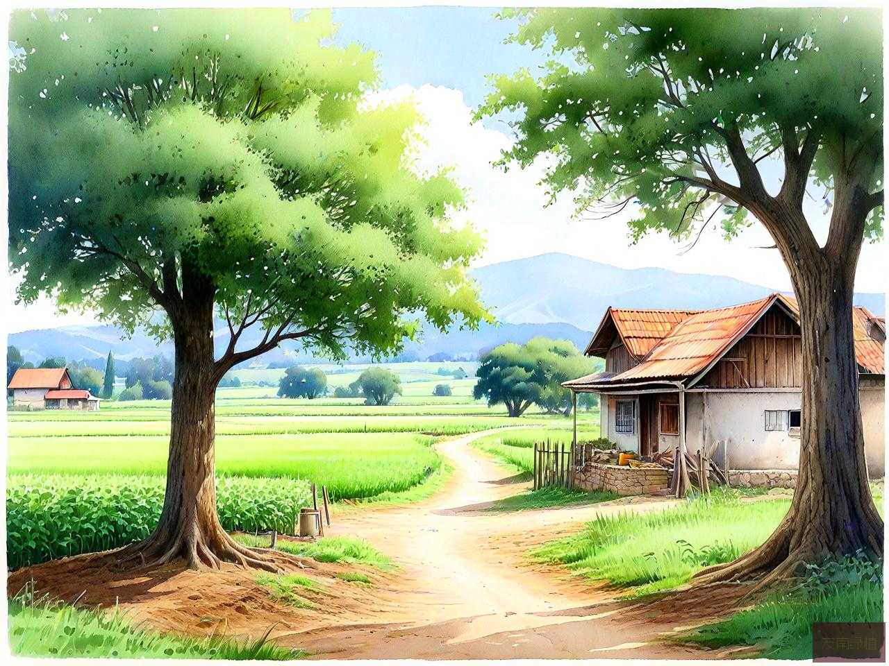 农村家门口栽什么树好