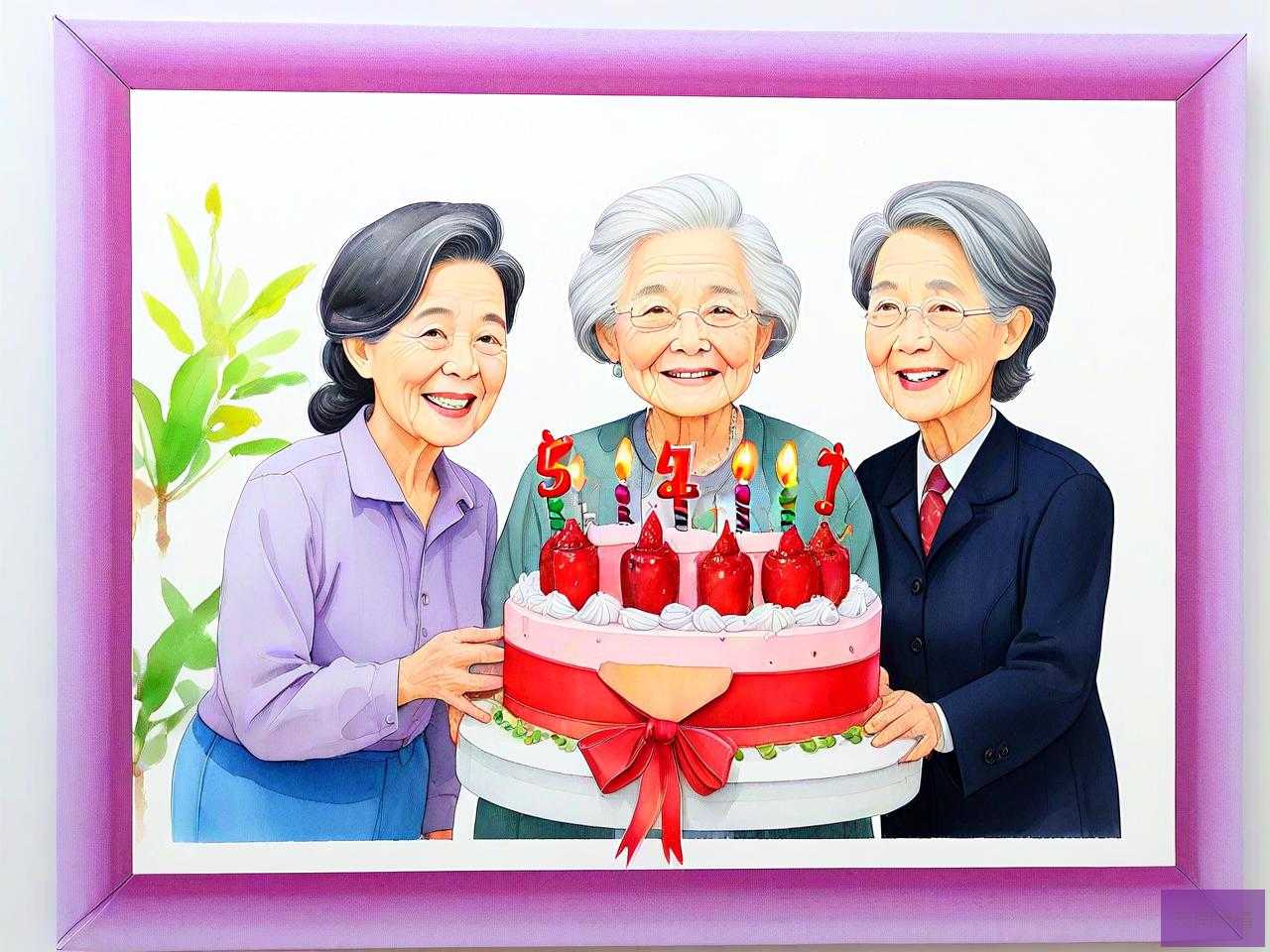 长辈女的过生日送什么