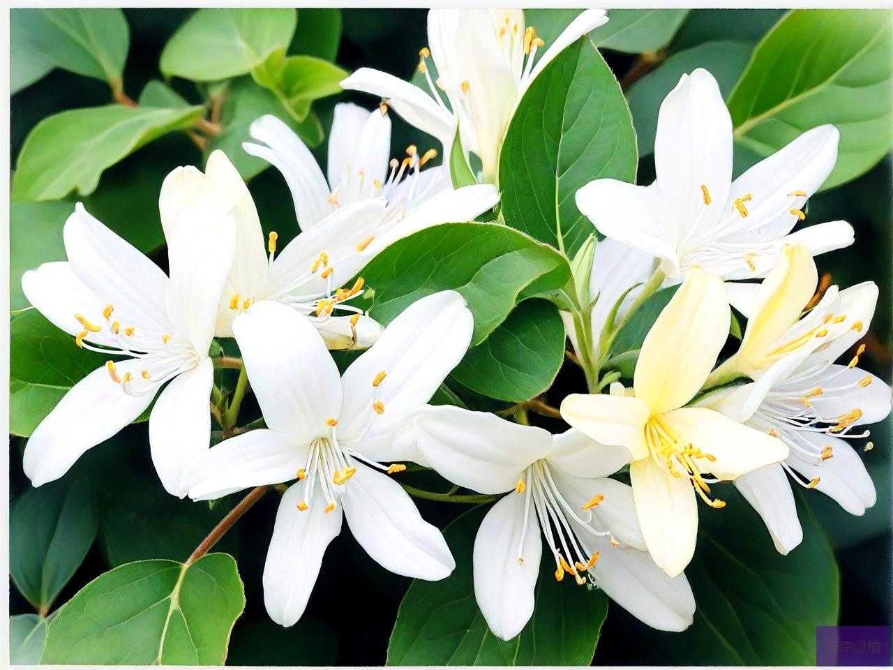 忍冬花与金银花的区别