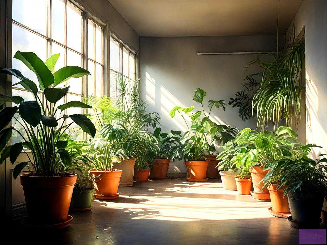 不需要光线的室内植物