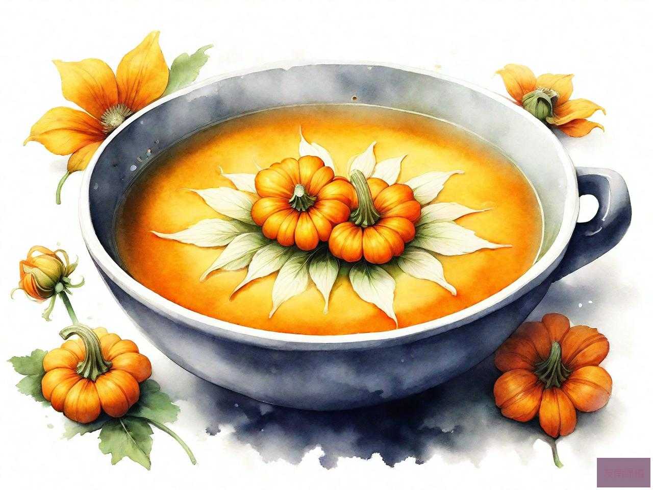 南瓜花瘦肉汤