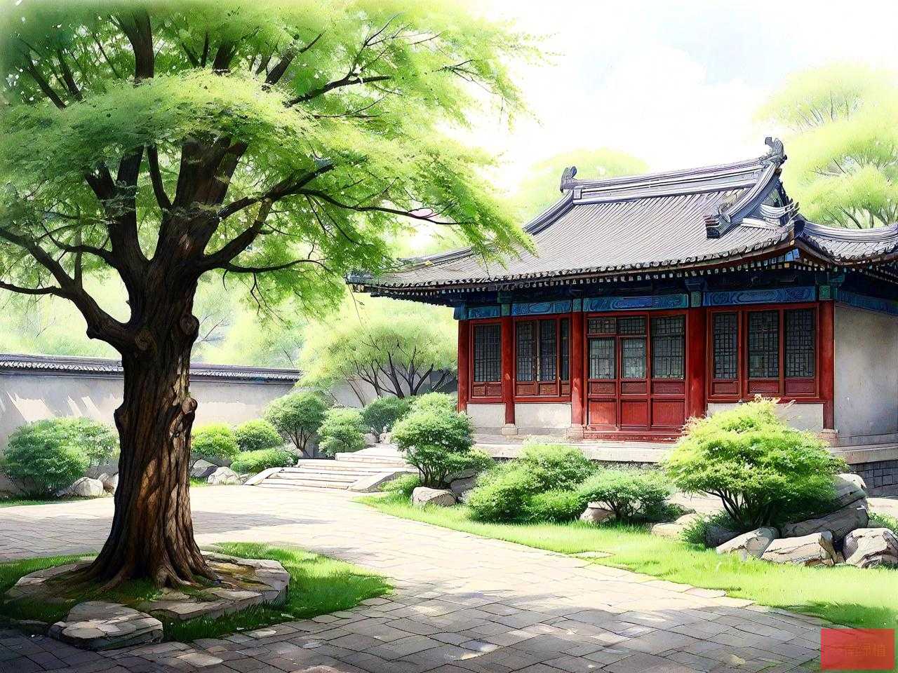 北京市经典庭院景观树