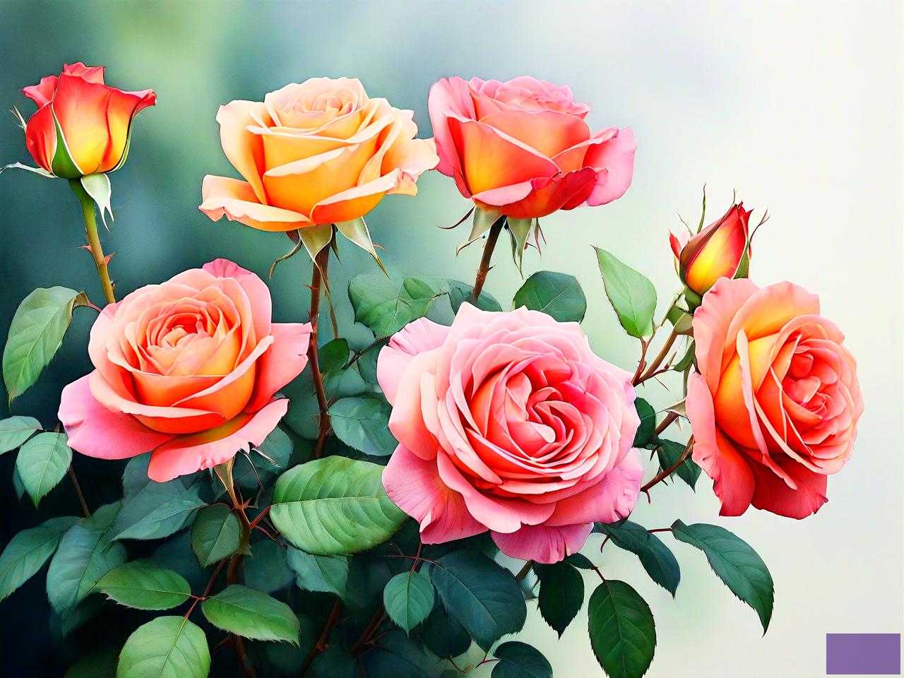月季花变色是怎么回事