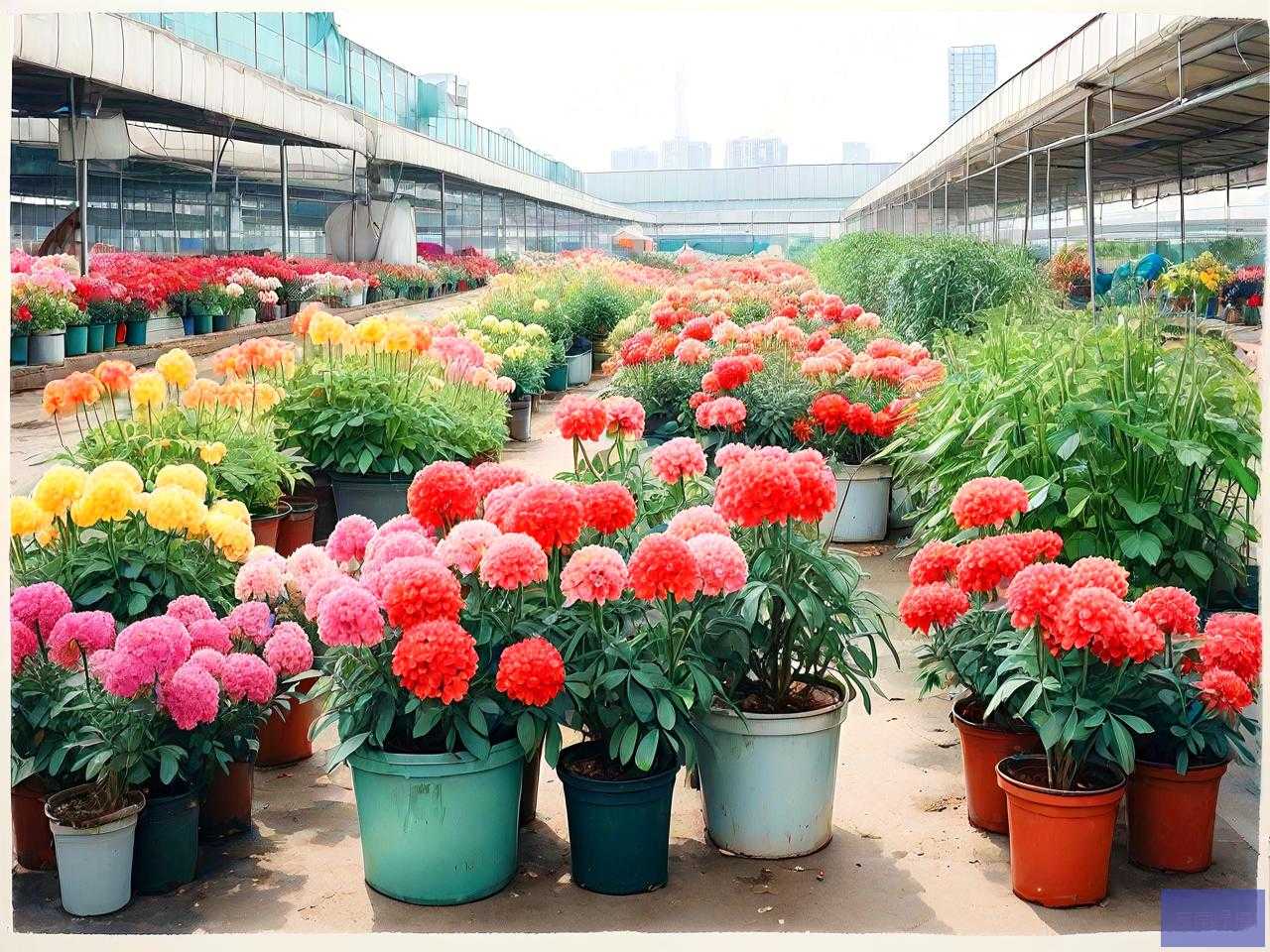 广州盆栽花卉批发市场