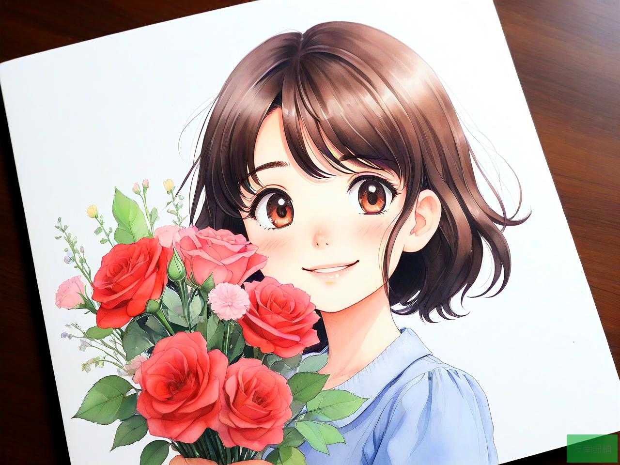 给喜欢的女生送什么花