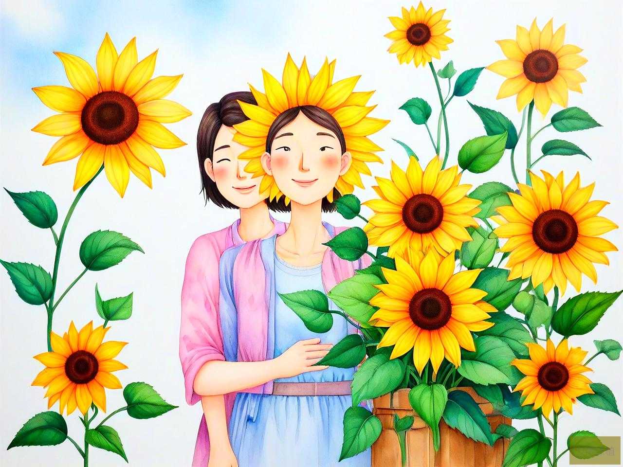 送老师太阳花代表什么