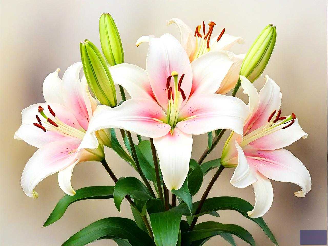 百合花骨朵多久能开花