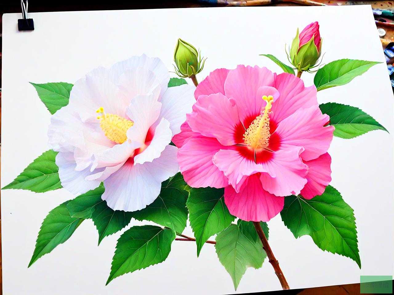 蓉花和芙蓉花有区别吗
