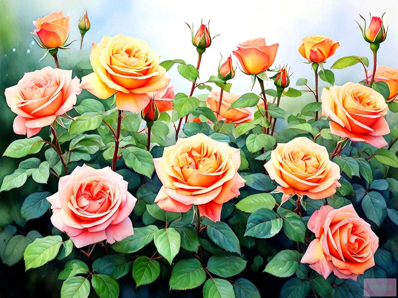 月季花一平米种多少株