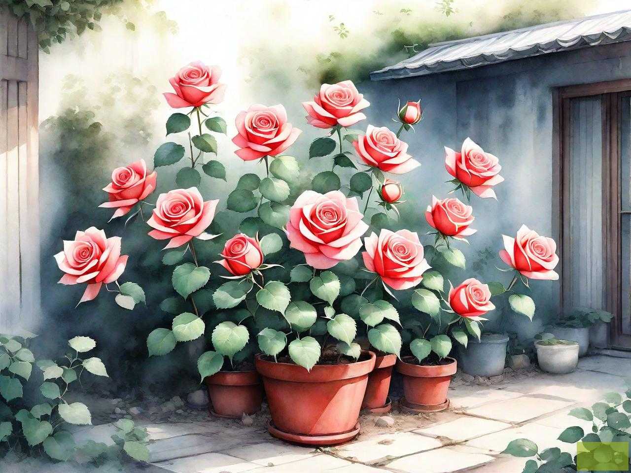 院子里栽月季花栽在什么位置比较好啊