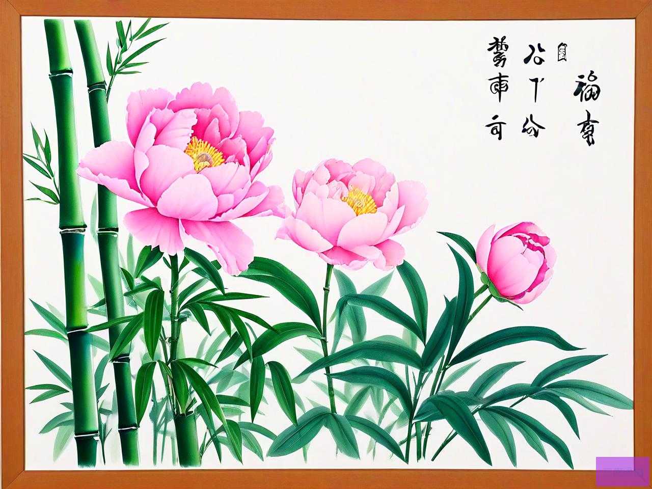 花中四君子竹子不是花