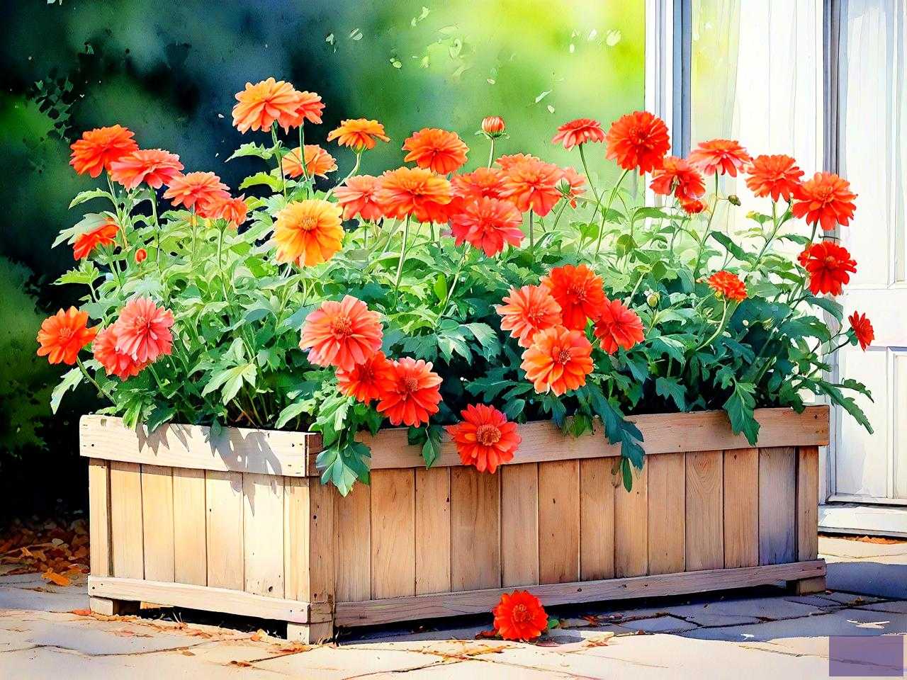 北方花箱适合种什么花