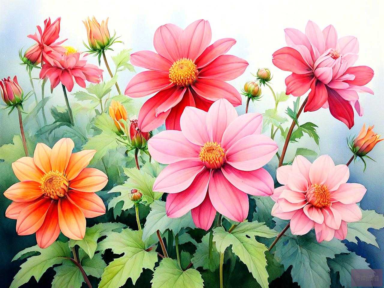一年四季都开花的花卉