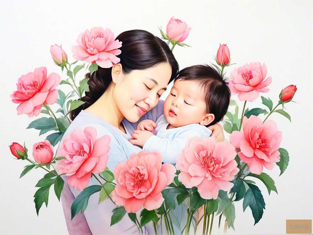 生完孩子一般送什么花