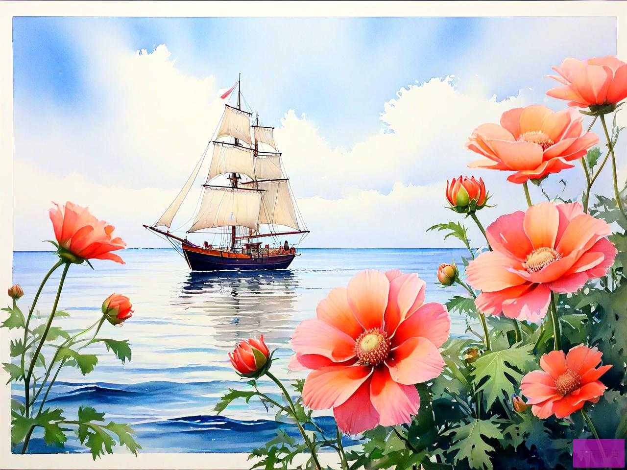 一帆风顺花长什么样子