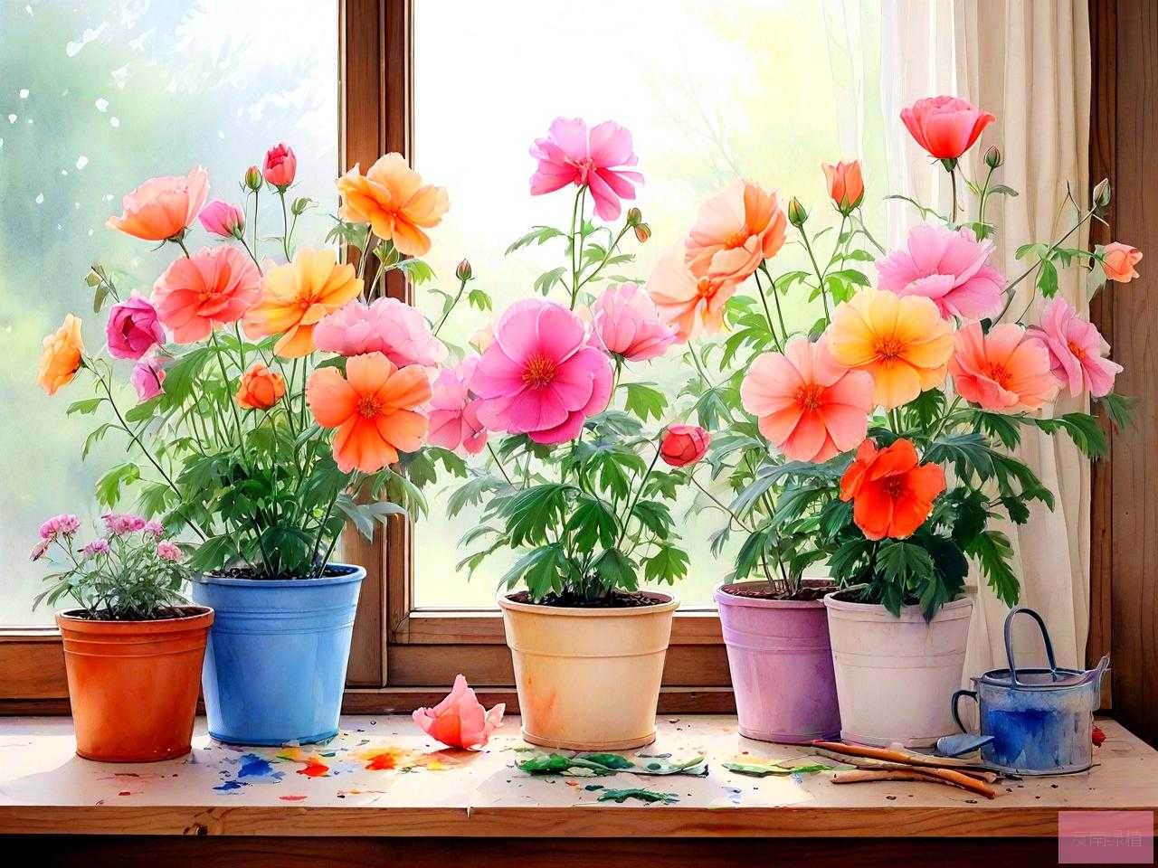 屋里什么花好看又好养