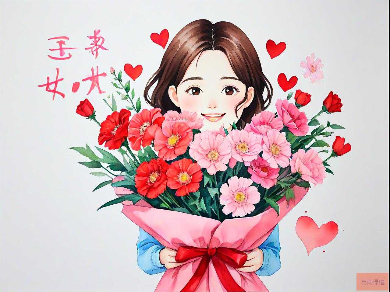三八妇女节该送什么花